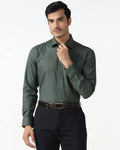 Green Jacquard Shirt - Romeo