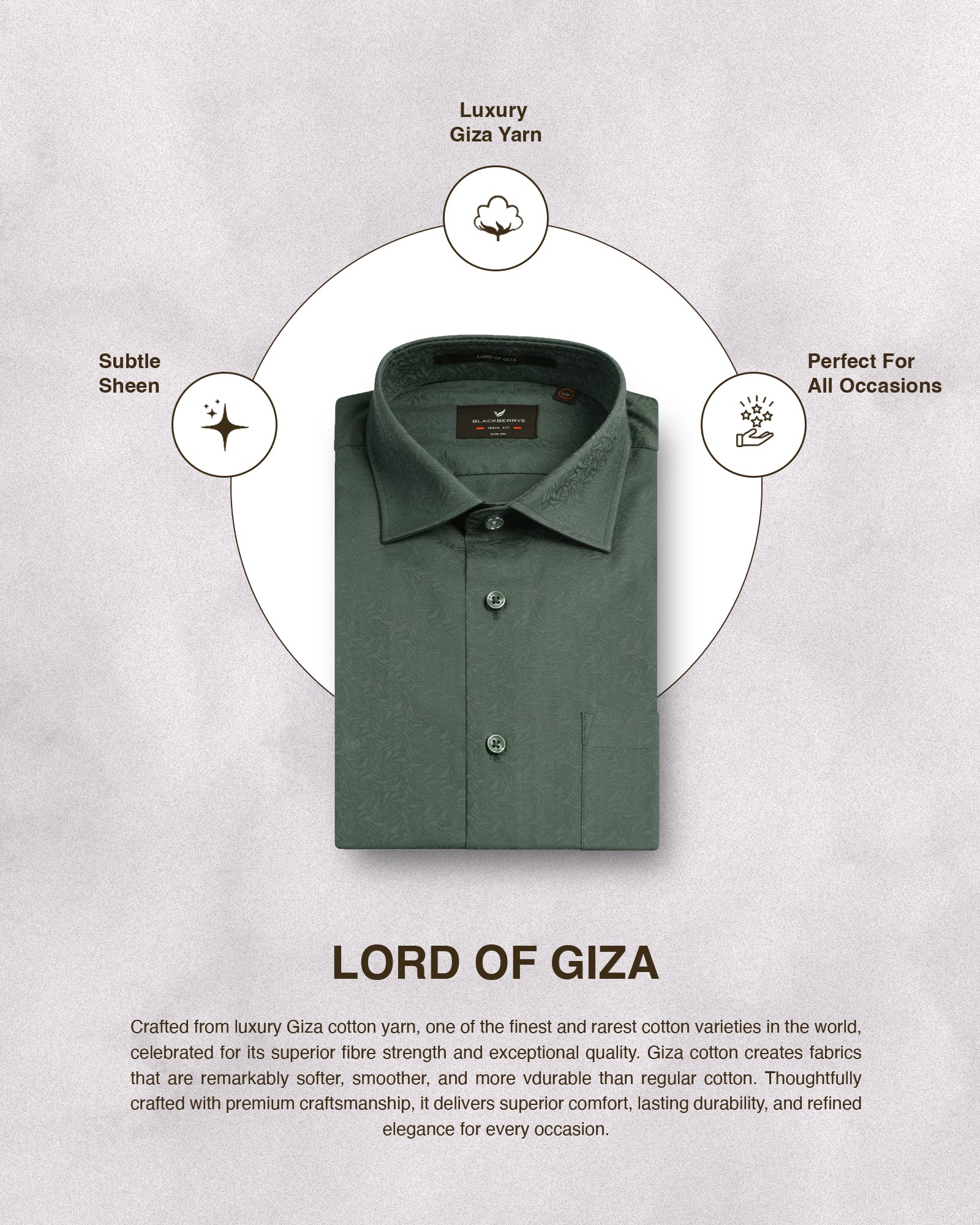 Green Jacquard Shirt - Romeo