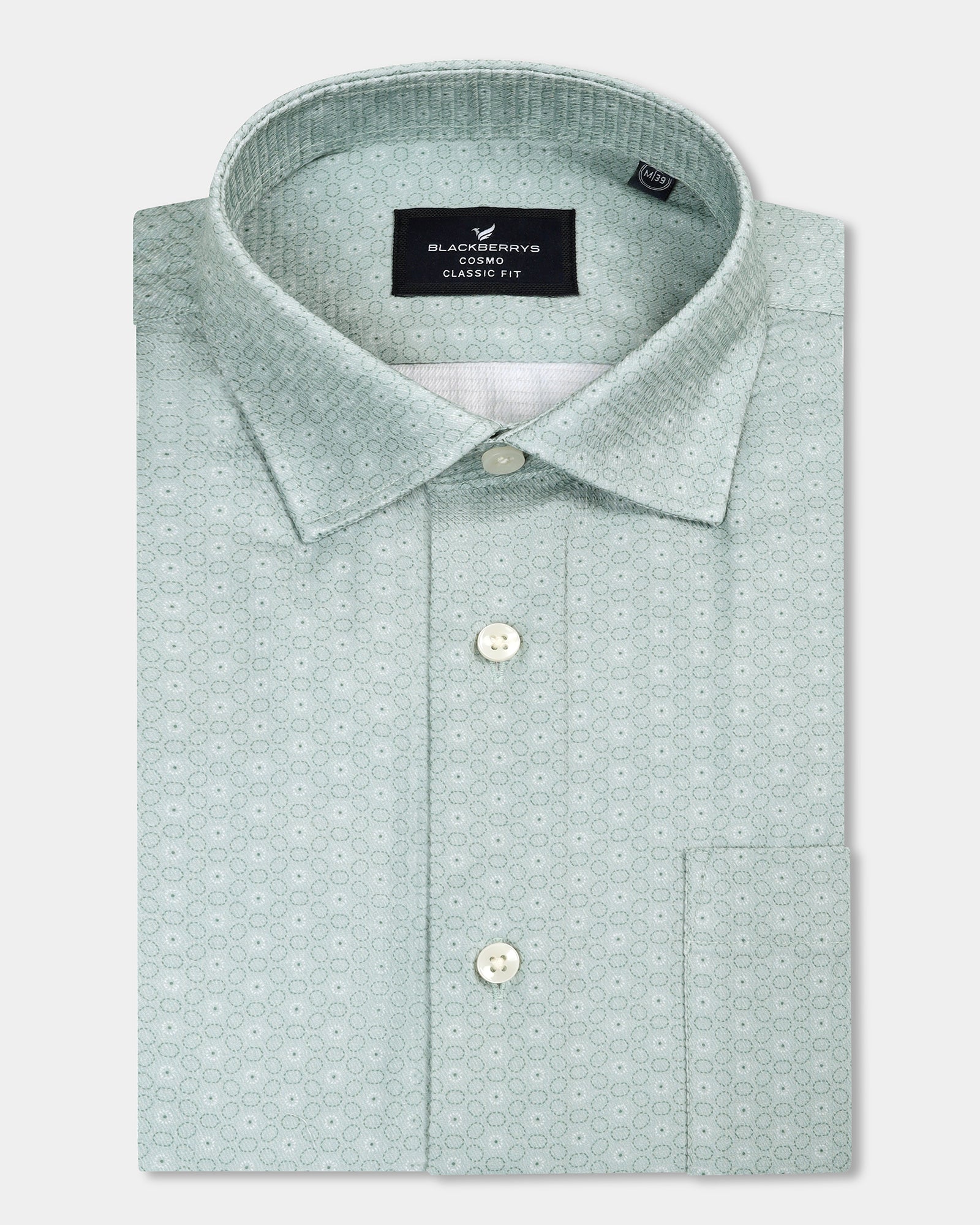 Green Printed Shirt - Anise