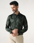 Green Printed Shirt - Pristine