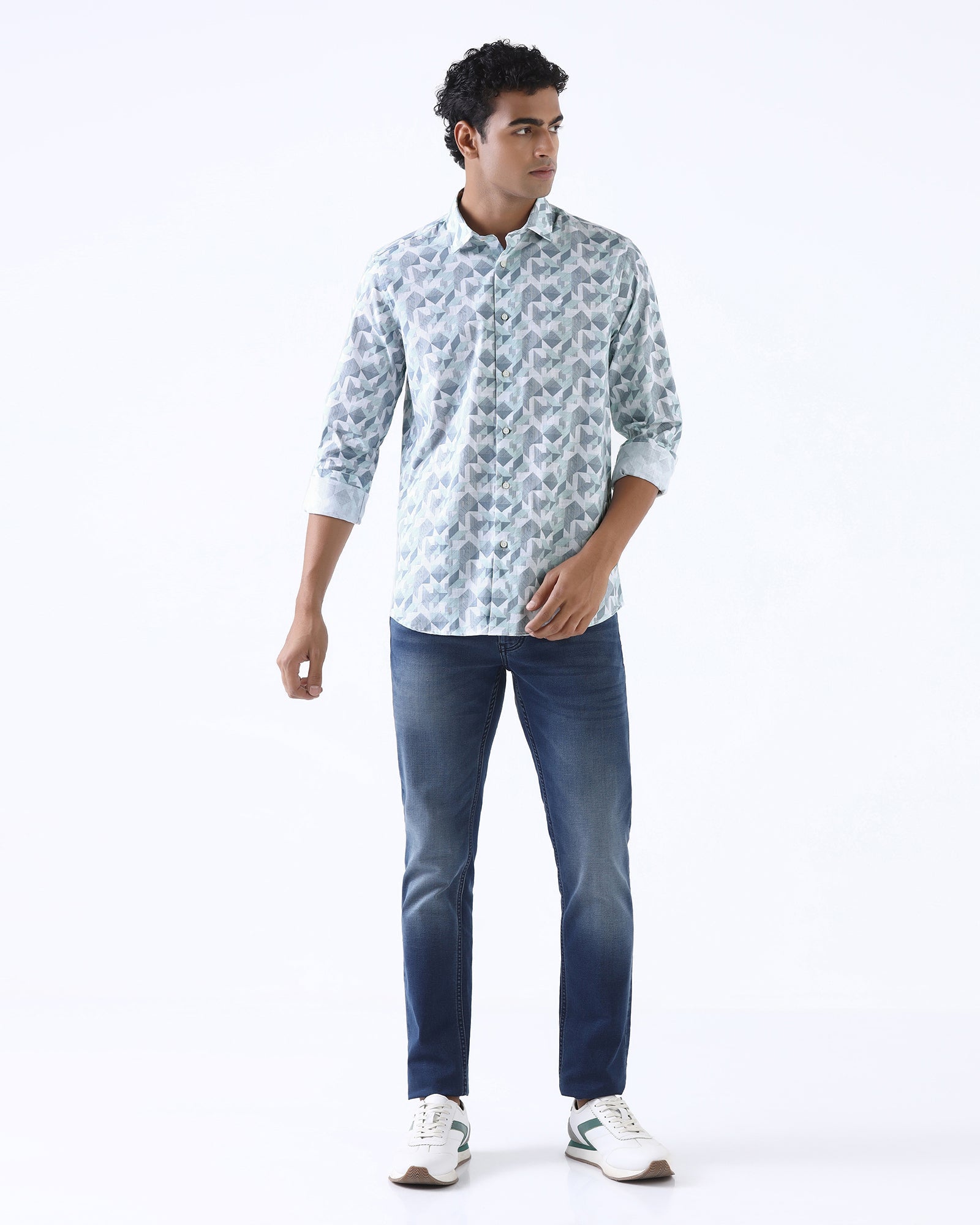 Green Printed Shirt - Spyro