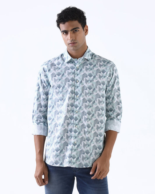 Green Printed Shirt - Spyro