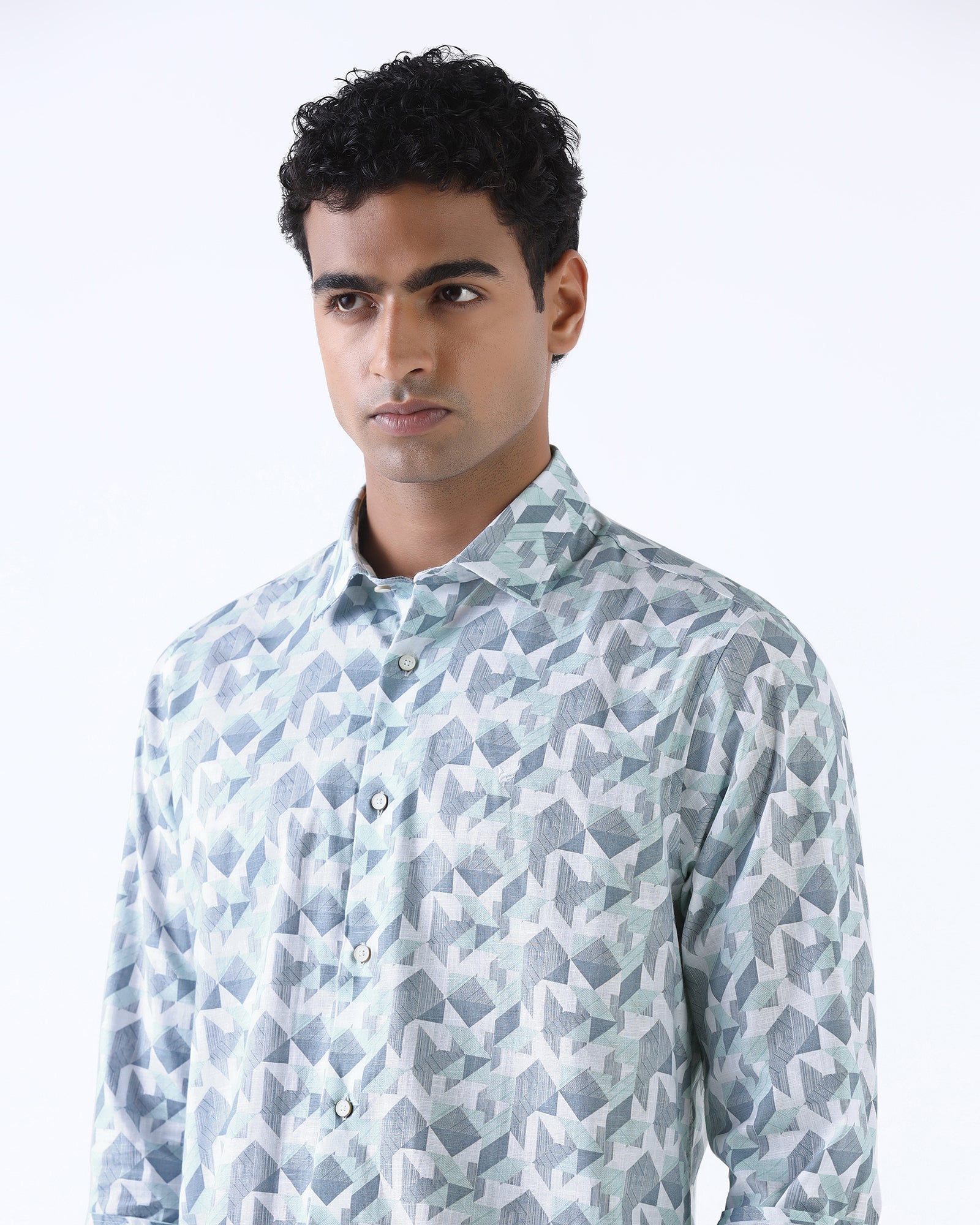 Green Printed Shirt - Spyro