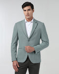 Green Textured Blazer - Gio