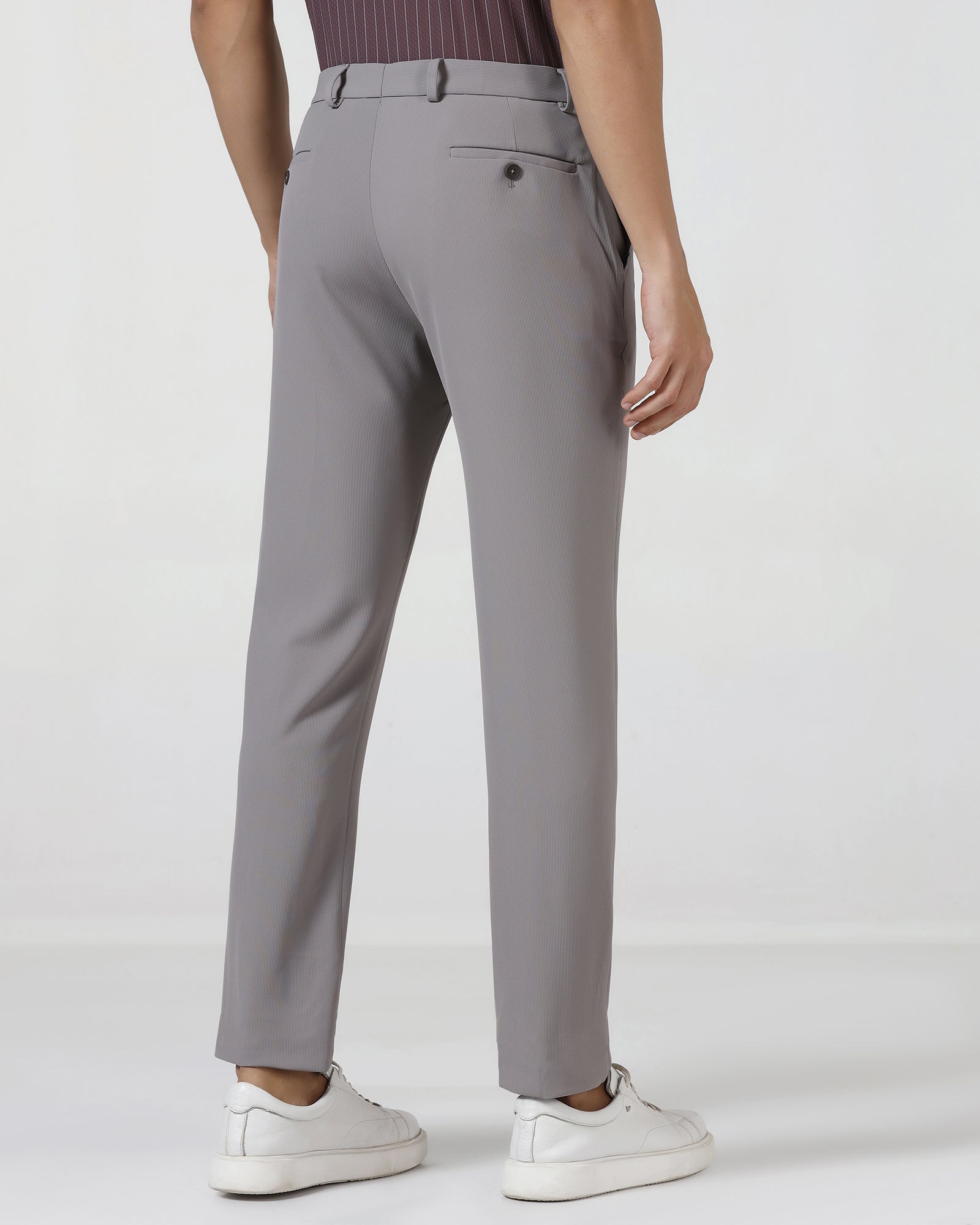 Grey TechPro Stripe Trouser - Martini