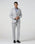 Grey Three Piece Textured Suit - Dayle