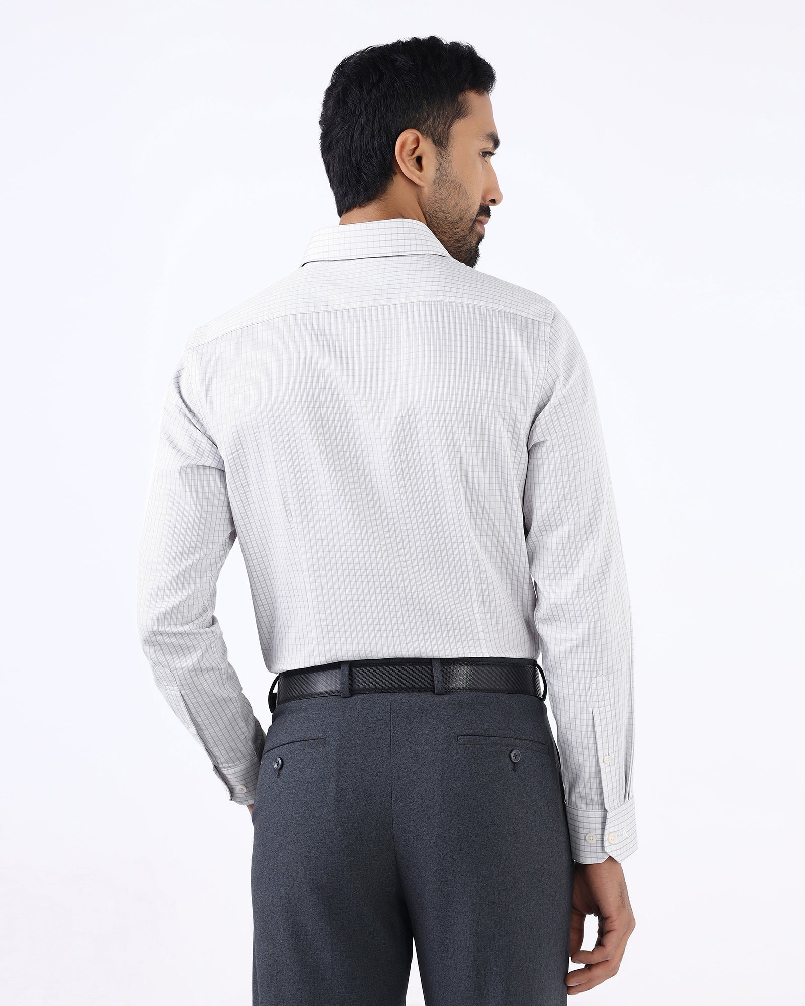 Grey Check Shirt - Dennis