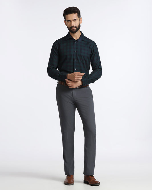 Grey Check Trouser - Glenfiddich