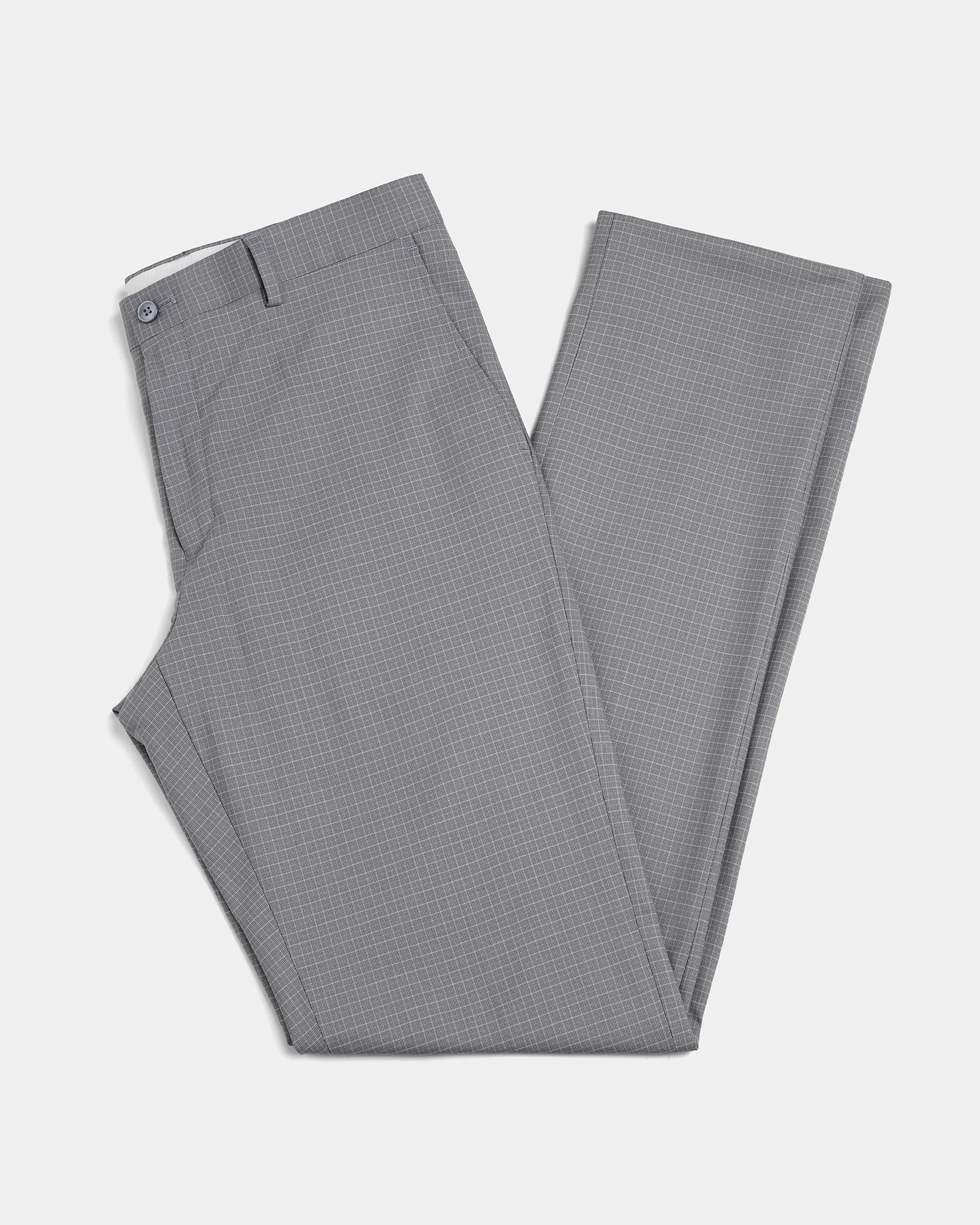 Grey Check Trouser - Rier
