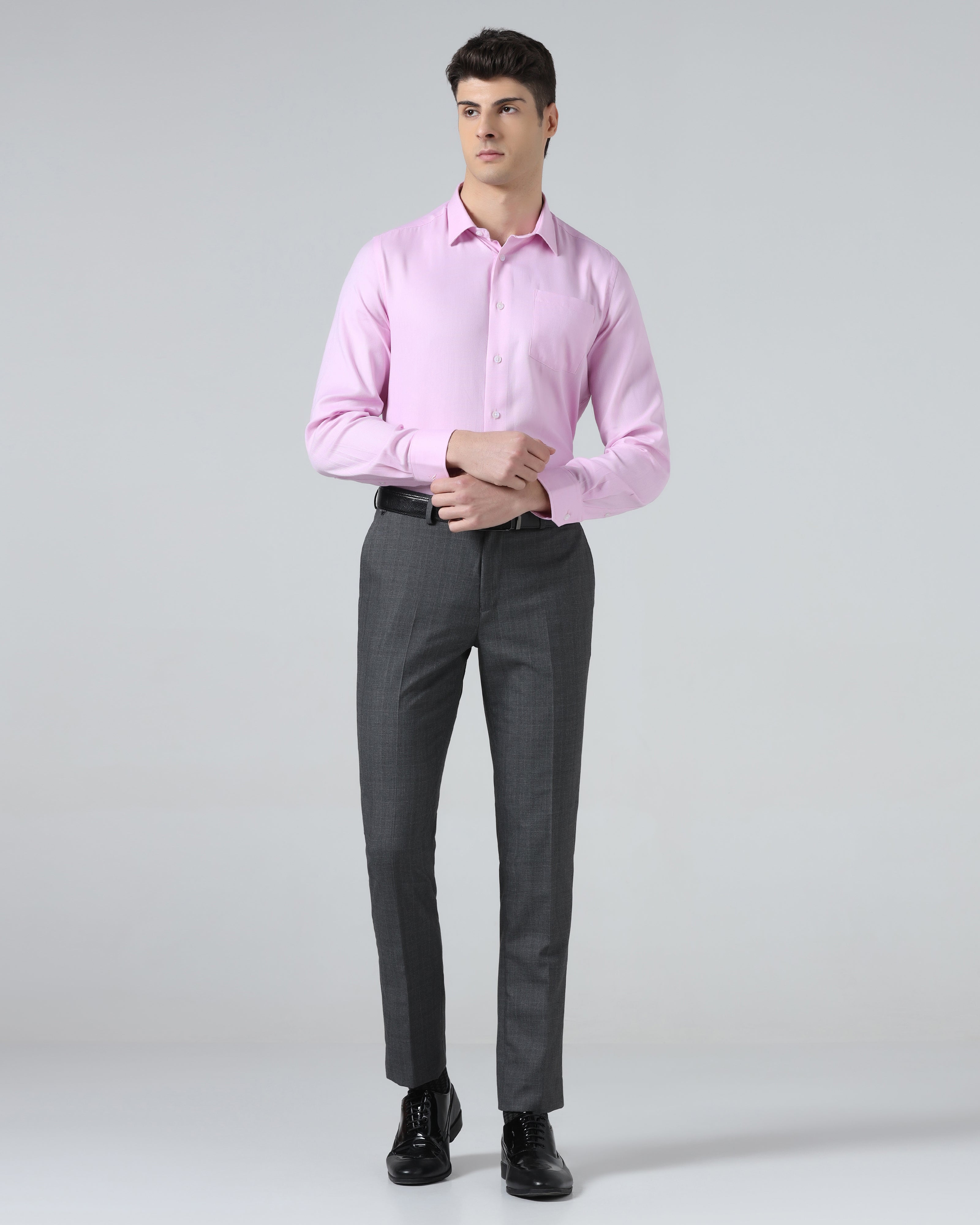 Grey Check Trouser - Stunning