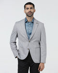 Grey Luxe Solid Blazer - Randal