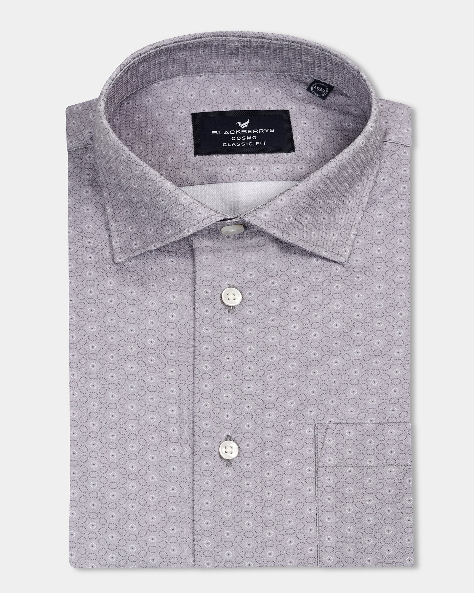 Grey Printed Shirt - Anise