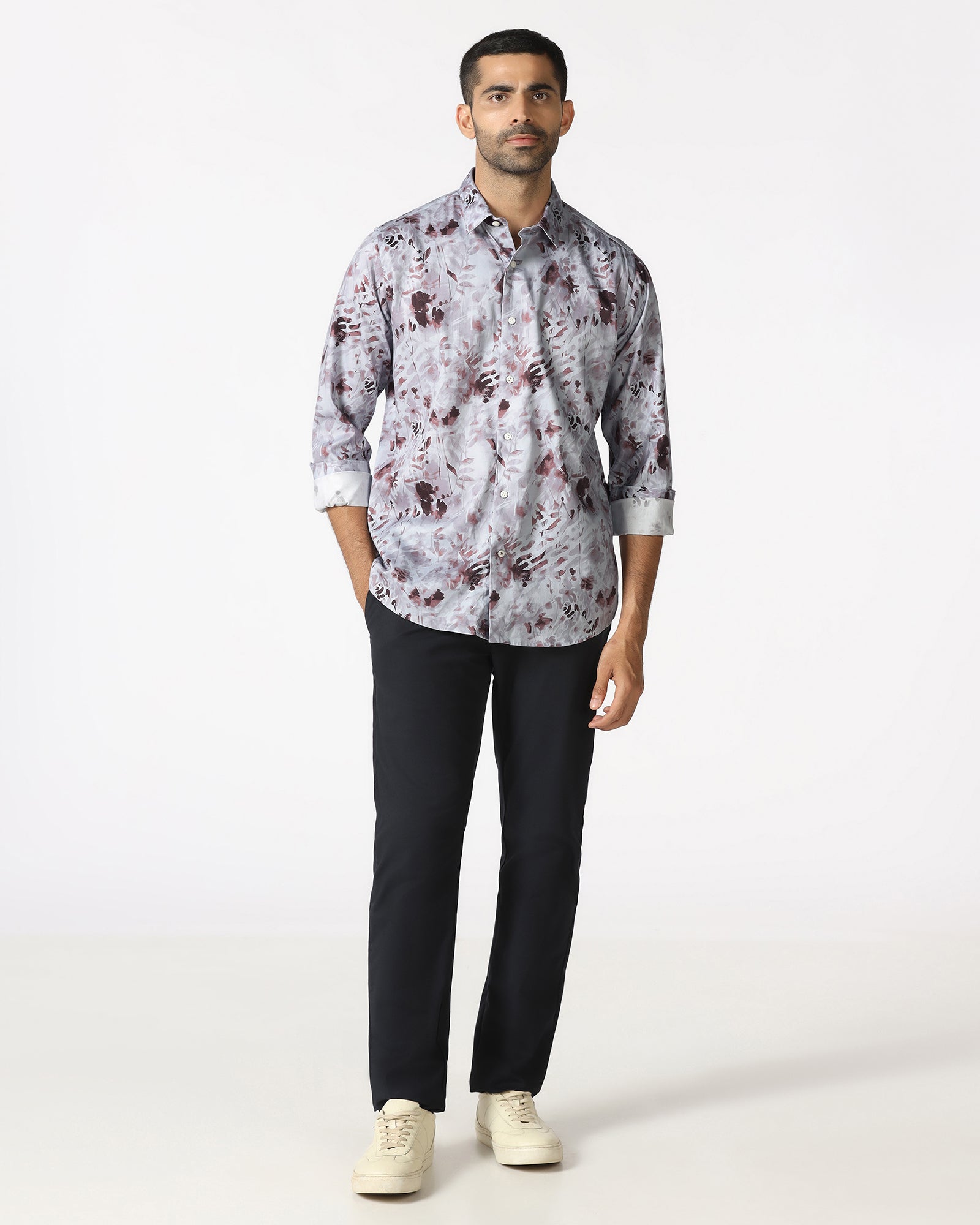 Grey Printed Shirt - Audric