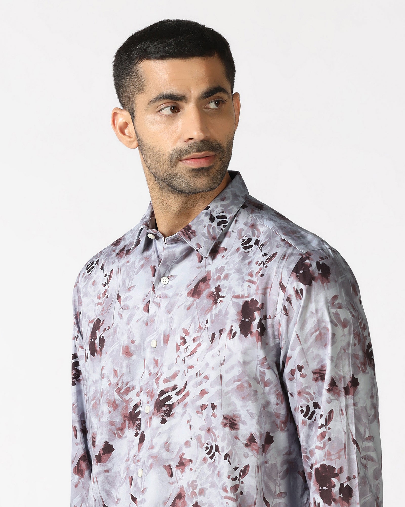 Grey Printed Shirt - Audric