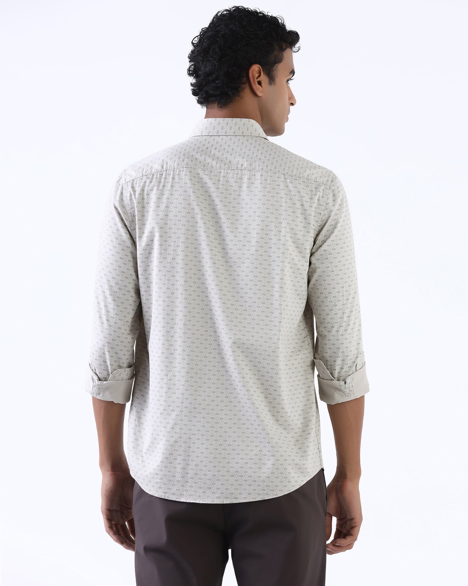 Grey Printed Shirt - Bedaf