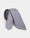 Grey Silk Jacquard Tie - Alba