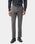 Grey Solid Trouser - Benjin