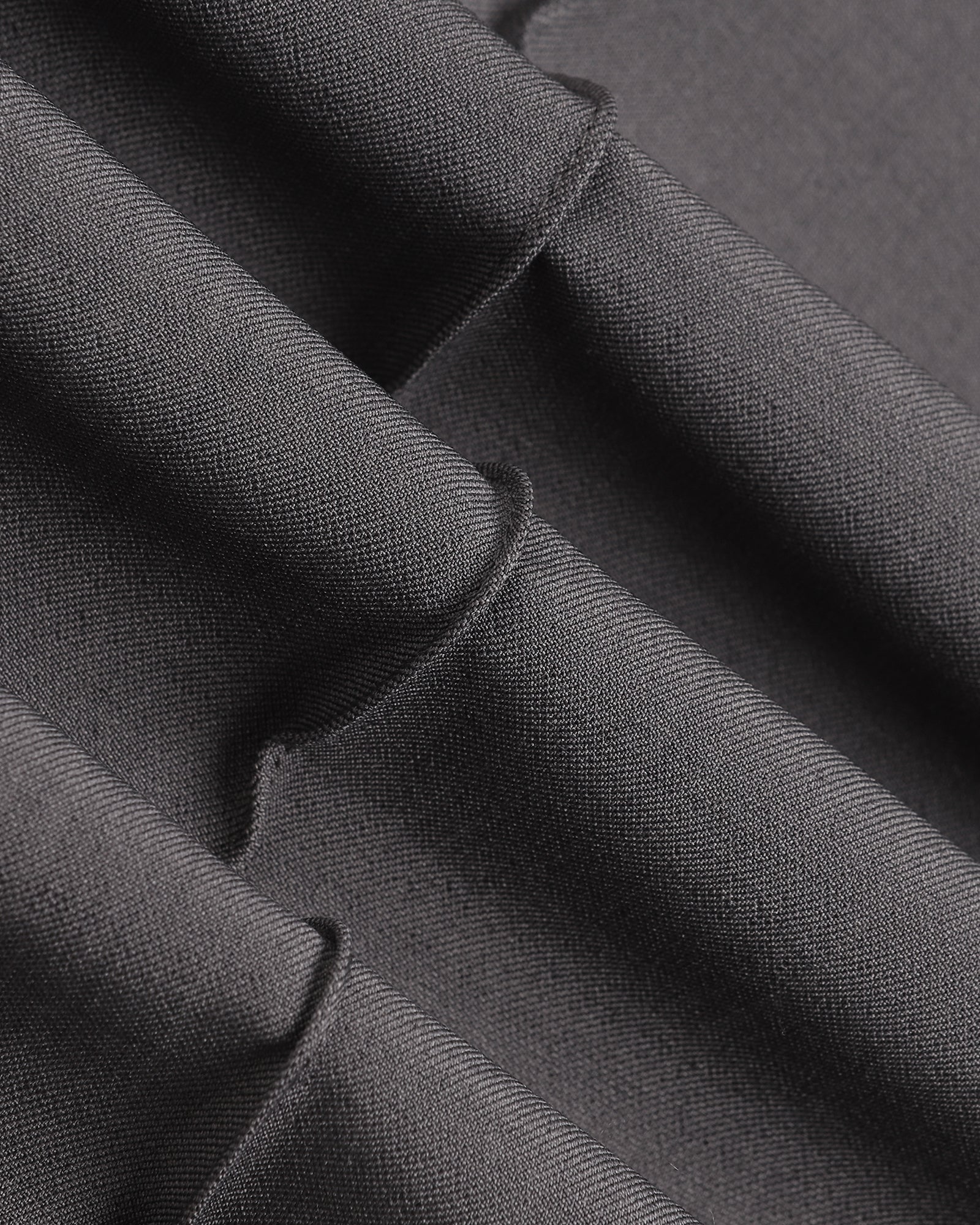 Grey Solid Trouser - Benjin