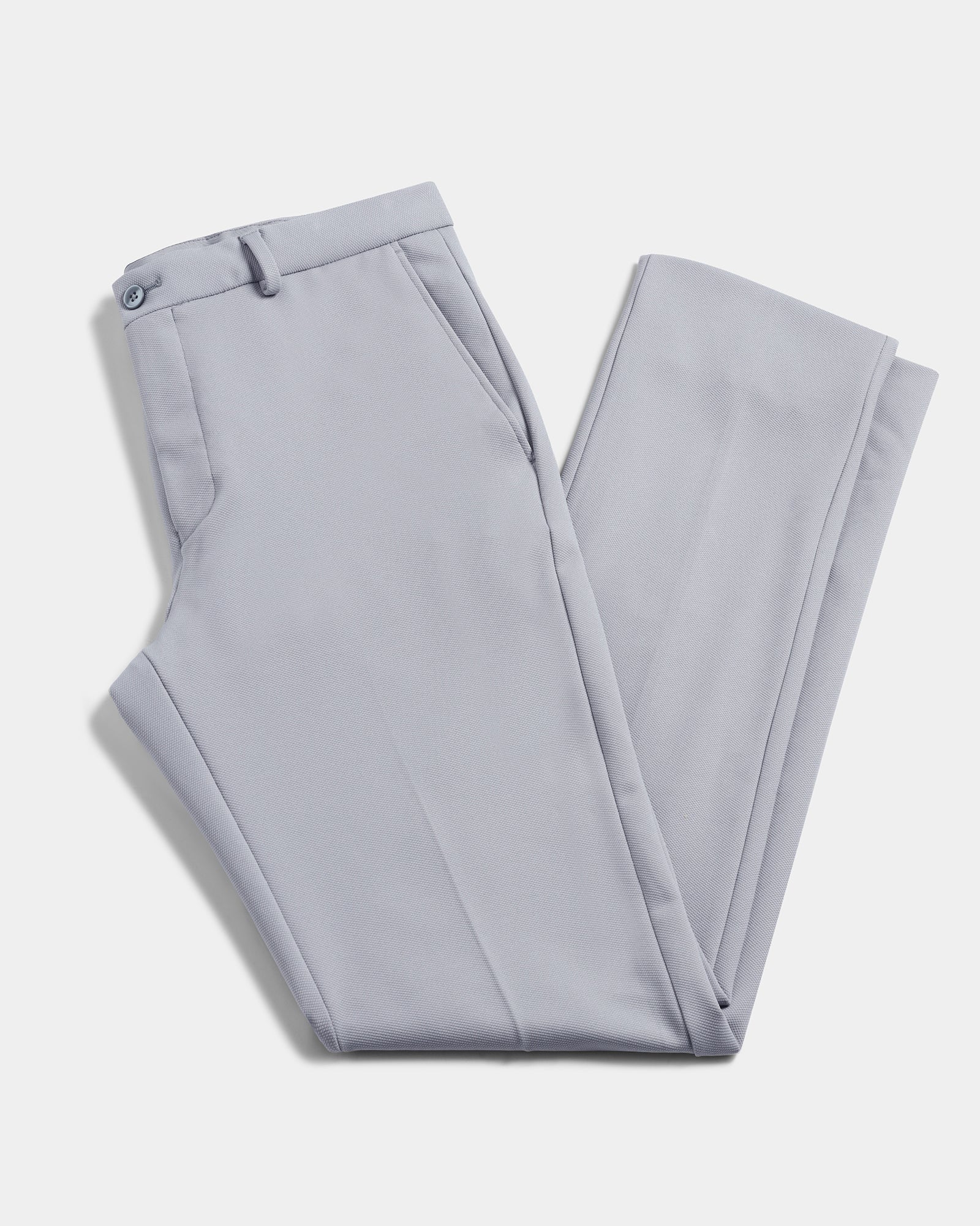 Grey Solid Trouser - Hender