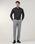 Grey Solid Trouser - Luis