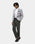 Grey Solid Trouser - Tony