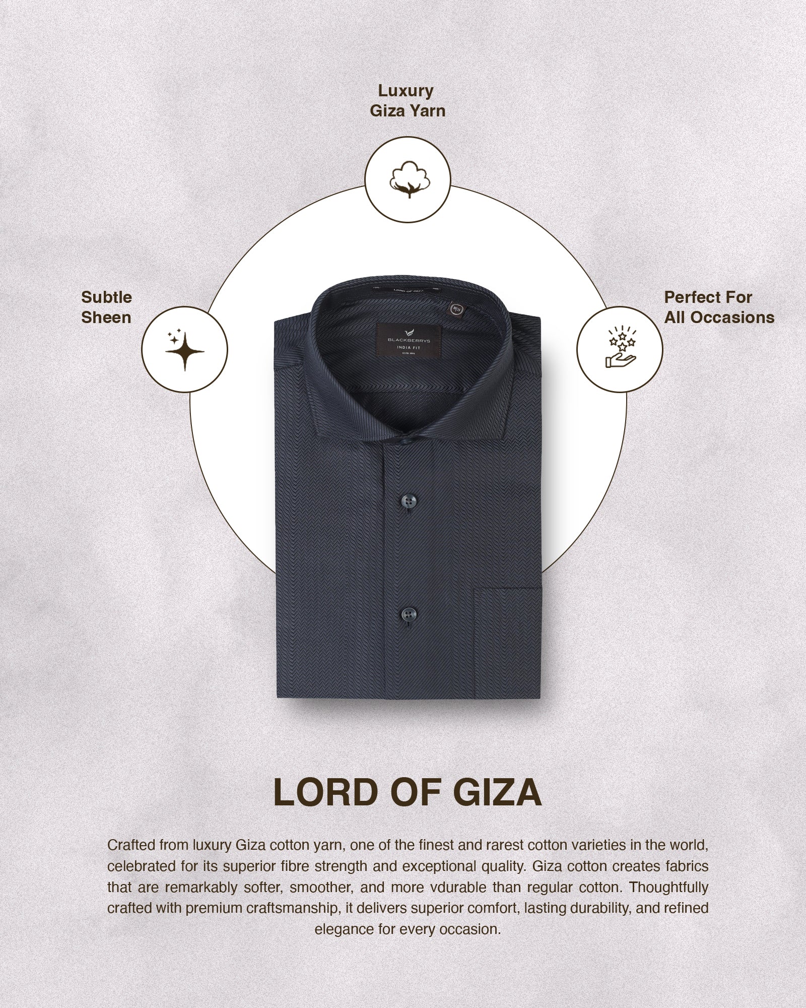 Grey Stripe Shirt - Recruit