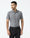 Grey Half Sleeve TechPro Stripe Shirt - Lunar