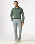 Grey Techpro Stripe Trouser - Martini