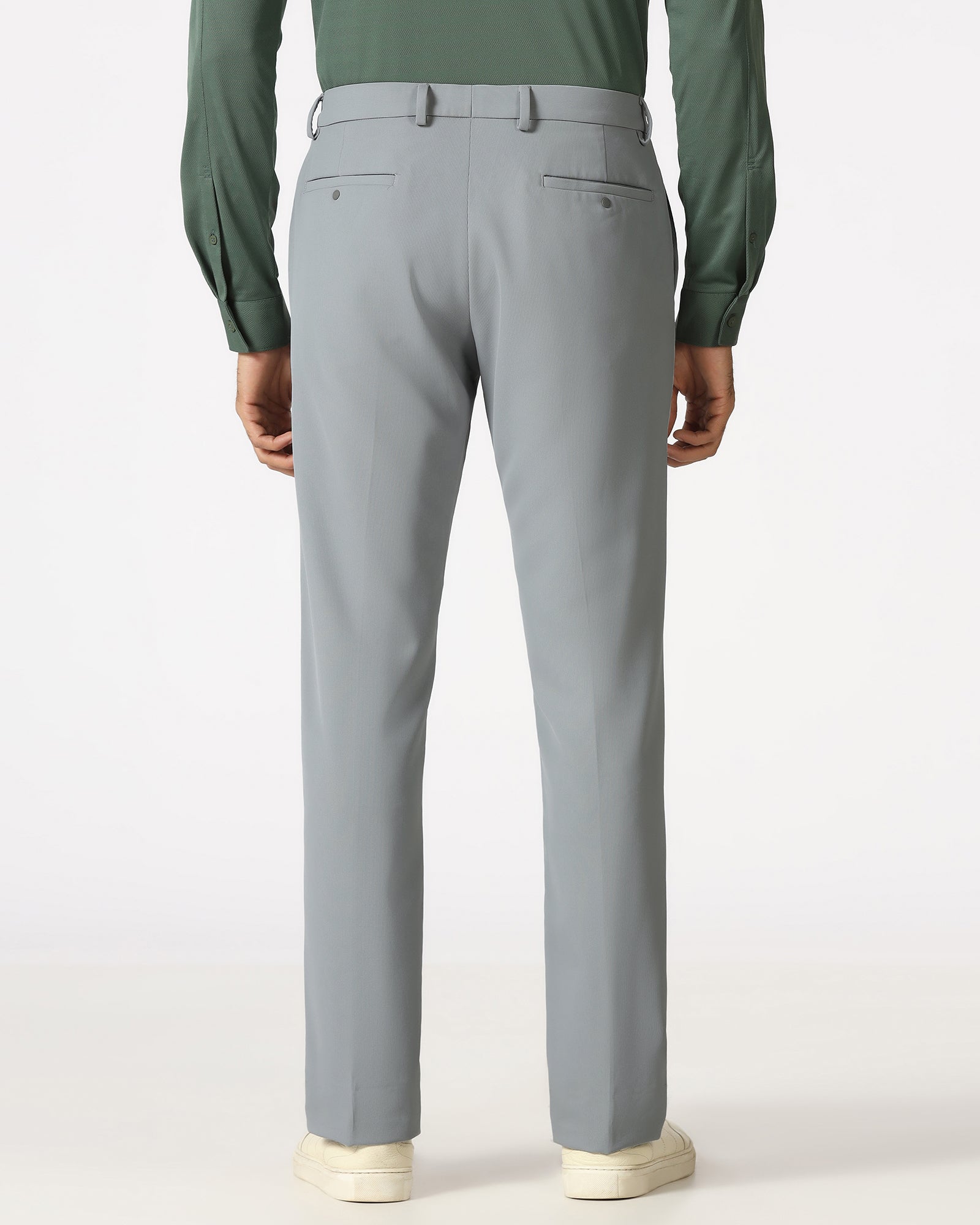 Grey Techpro Stripe Trouser - Martini