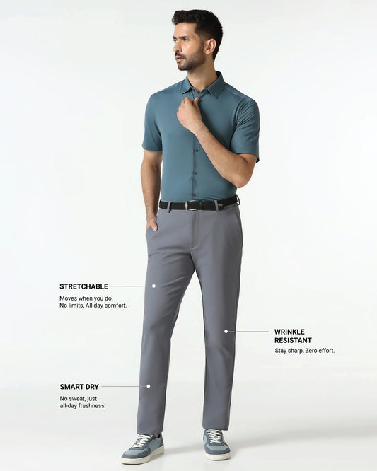 Grey TechPro Textured Khakis - Guss