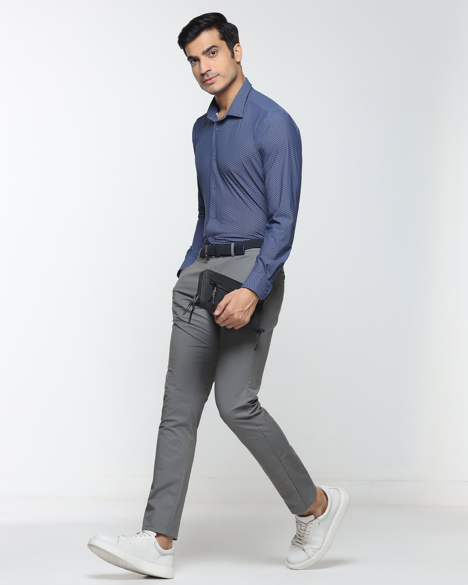 Grey TechPro Textured Khakis - Rapid