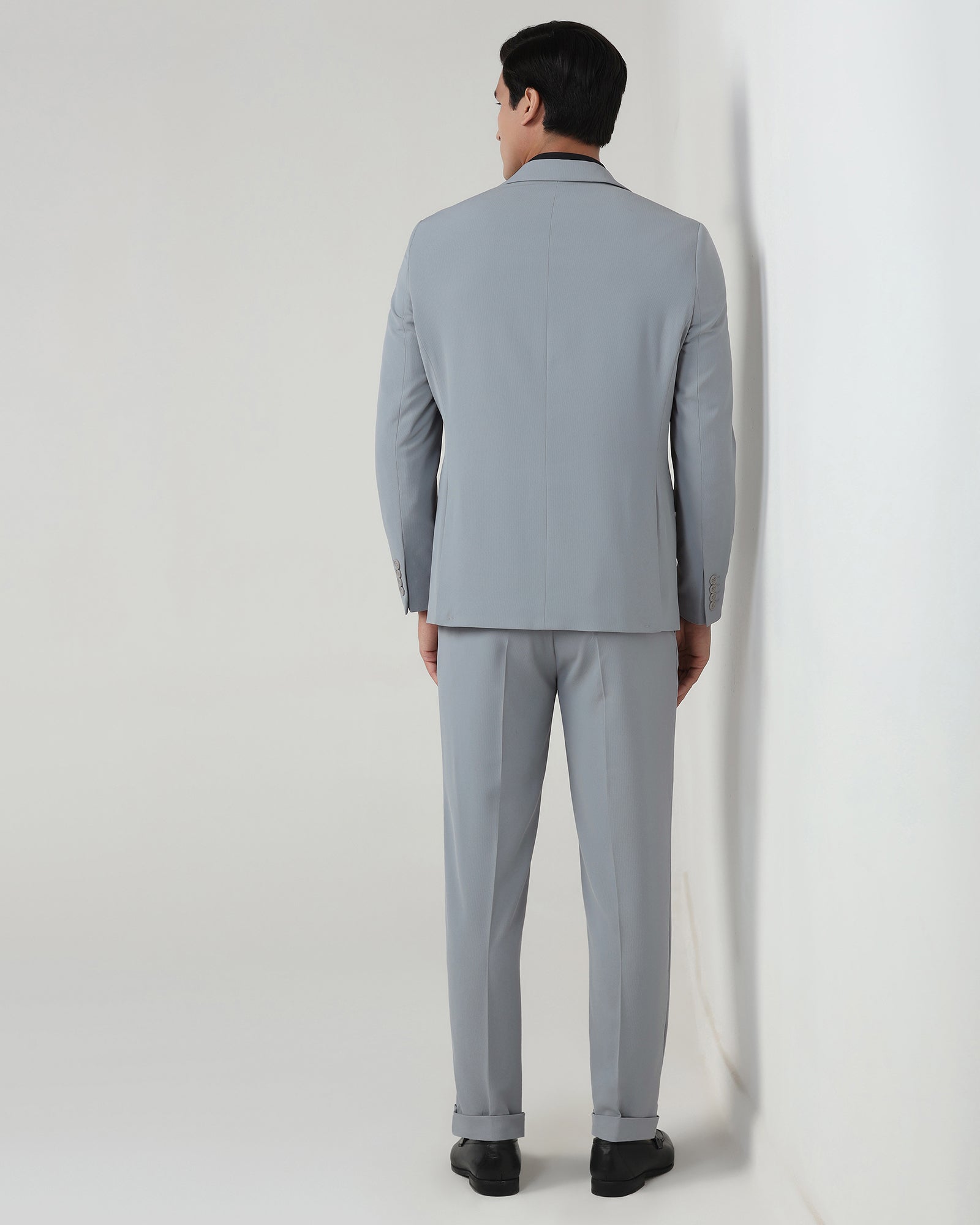 Grey TechPro Two Piece Stripe Suit - Telko