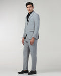Grey TechPro Two Piece Stripe Suit - Telko