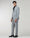 Grey TechPro Two Piece Stripe Suit - Telko