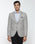 Grey Textured Blazer - Grant