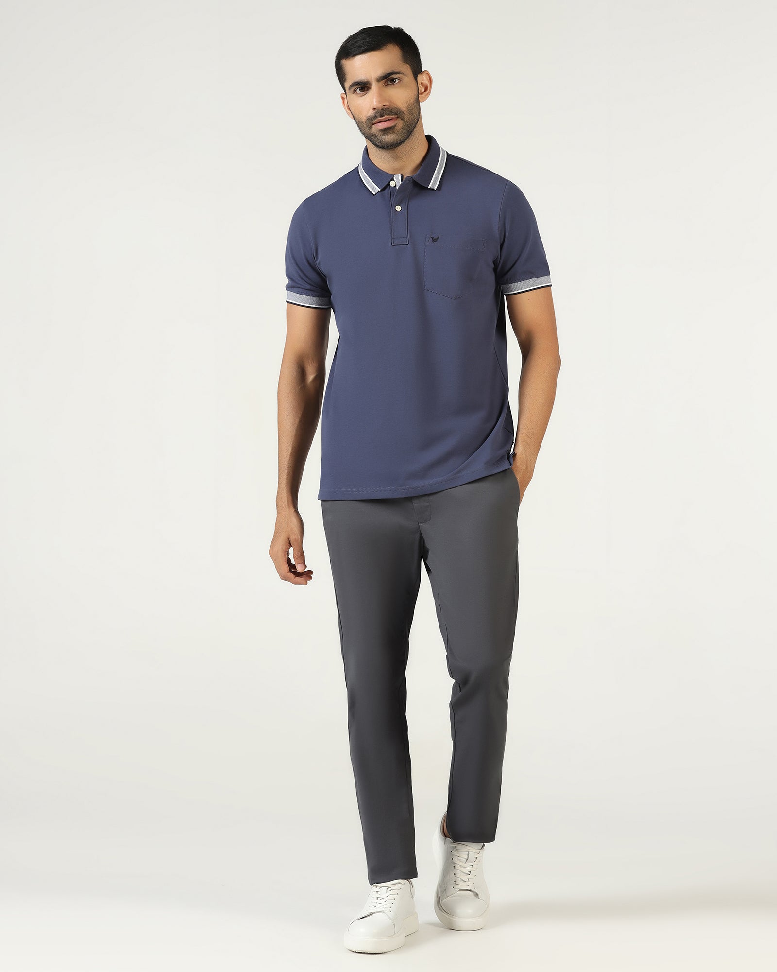 Grey Textured Khakis - Murray