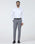 Grey Textured Trouser - Bernardo
