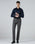 Grey Textured Trouser