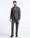 Grey Three Piece Textured Suit - Zyme