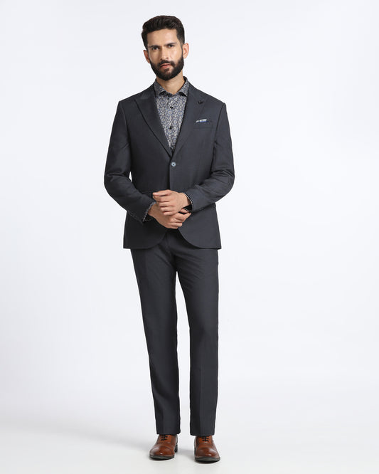 Grey Two Piece Stripe Suit - Jime