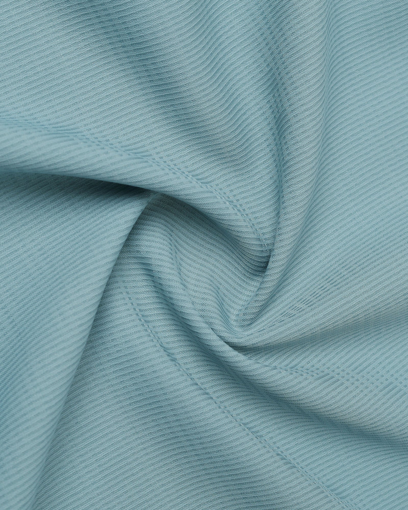 Greyish Blue Non Iron Textured Shirt - Reform E