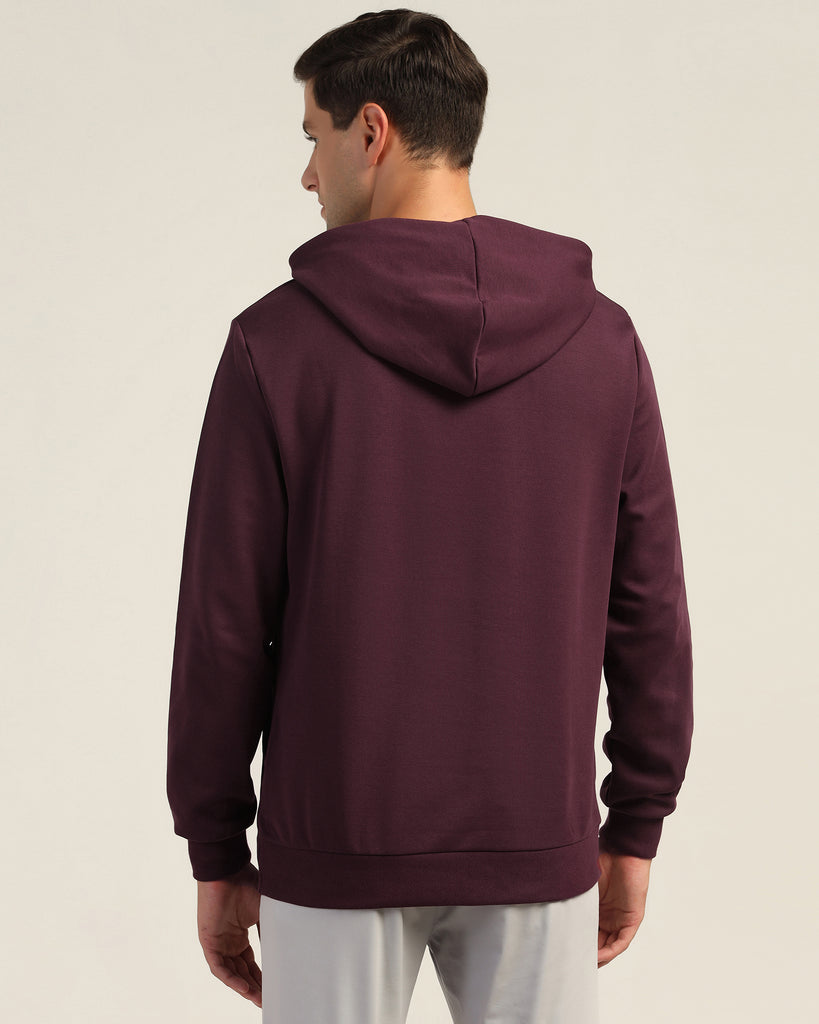 Hoodie Fig Solid Sweatshirt - Chad