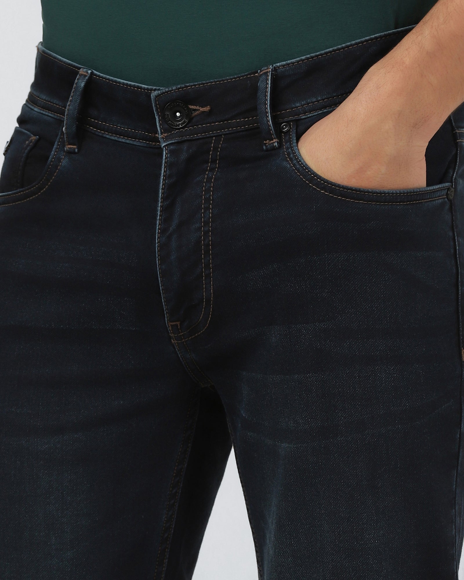 Indigo Ultrasoft Slim Comfort Jeans - Albert