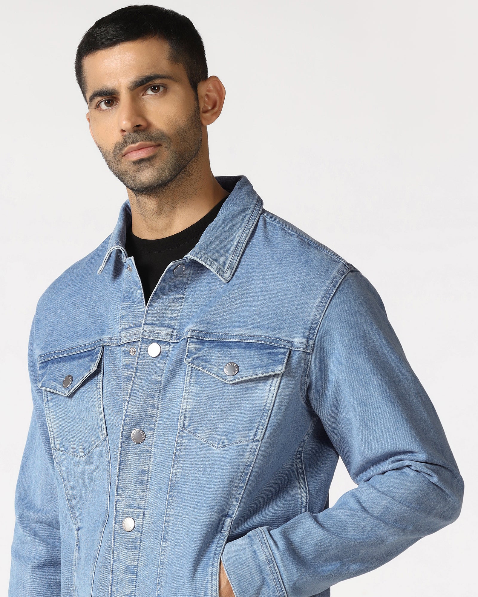 Indigo Denim Trucker Jacket - Alaric