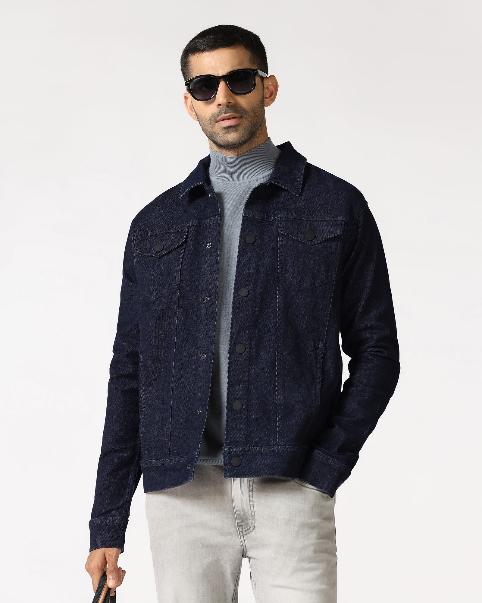 Indigo Denim Trucker Jacket - Emeri