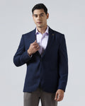 Indigo Luxe Solid Blazer - Randal