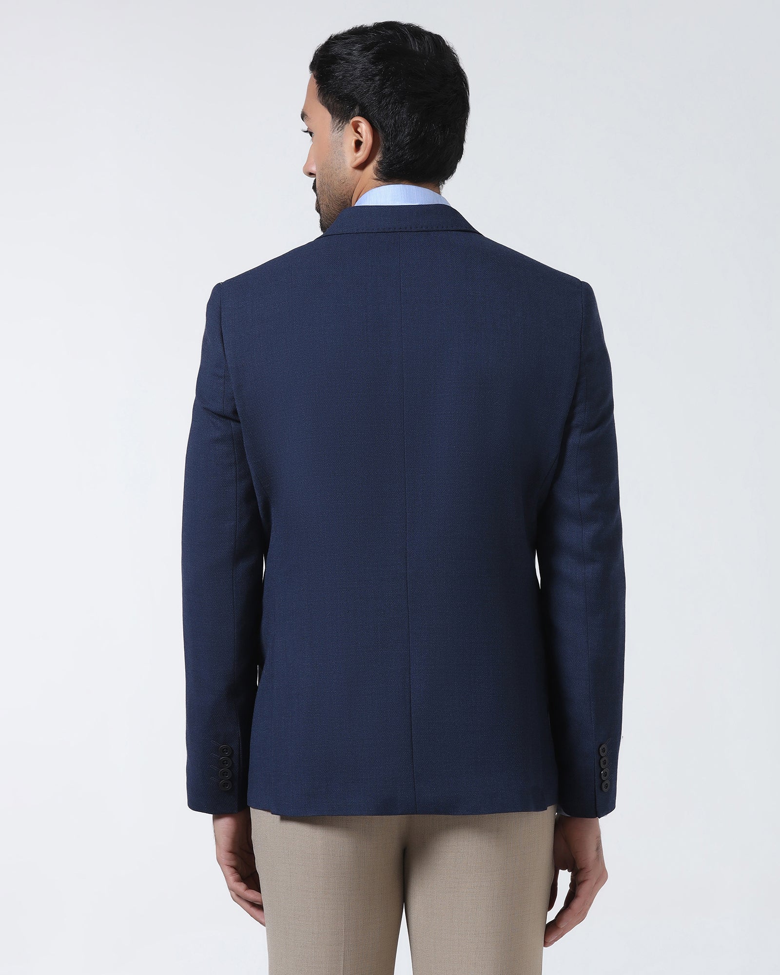 Indigo Luxe Solid Blazer - Jameson