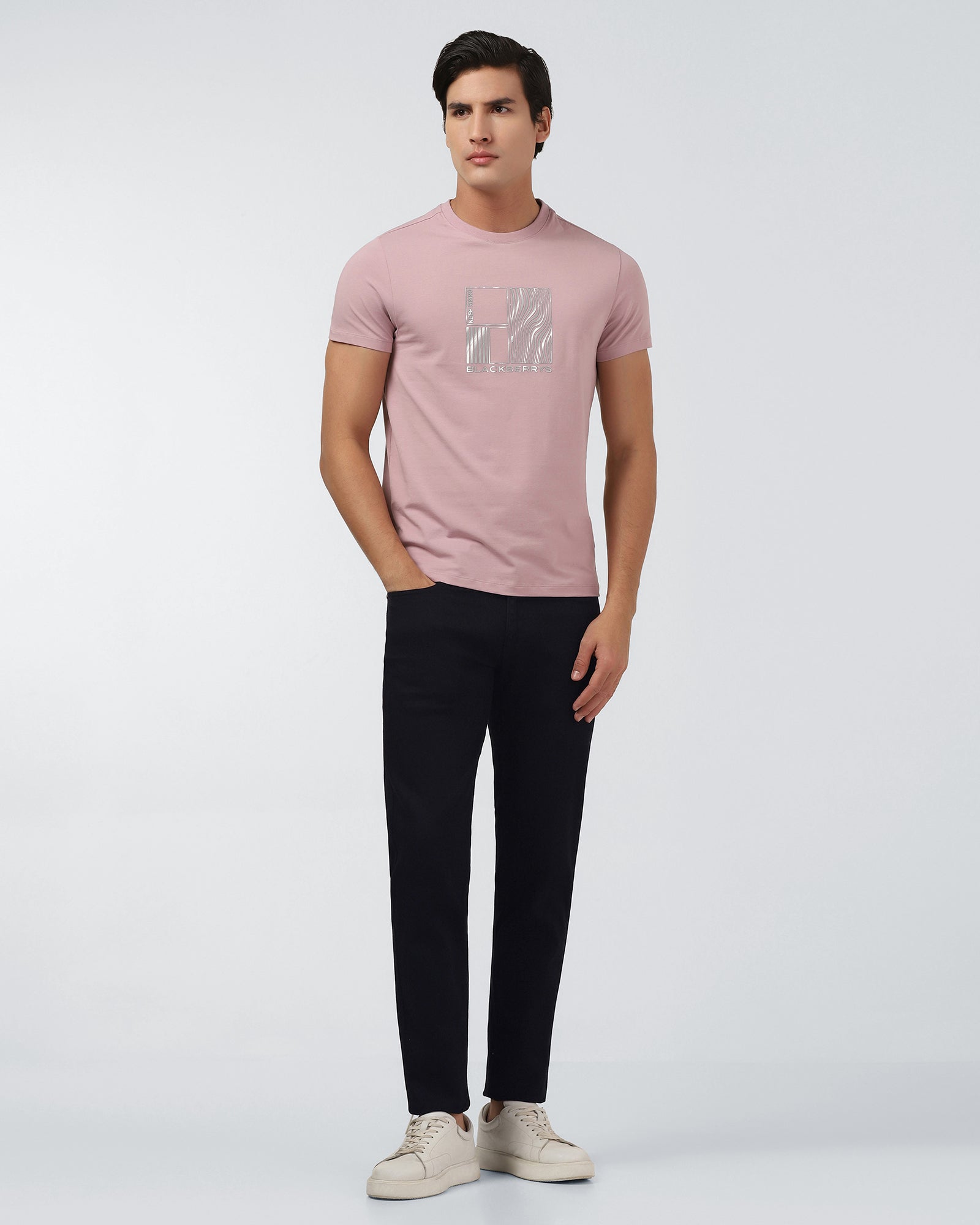 Indigo Luxe Solid Jeans - Apel