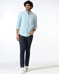 Indigo Super Clean Slim Fit Jeans - Amir