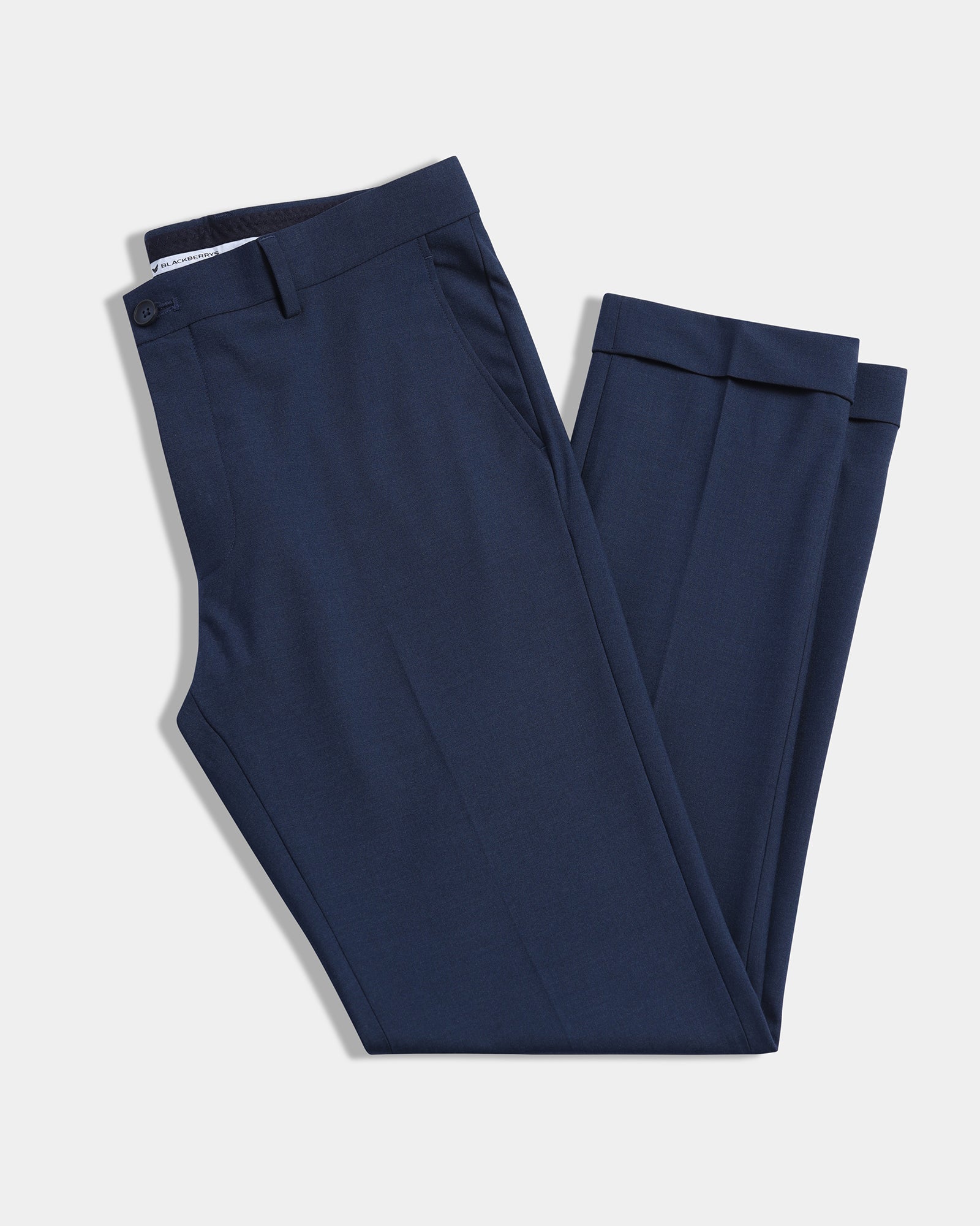 Indigo Solid Trouser - Arnold